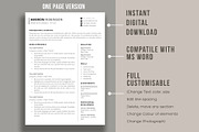 Simple Resume Template | CV Template, a Resume Template by aivos (Thumbnail 2 of 5)