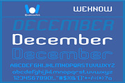Frequency font, a Font by weknow (Thumbnail 2 of 5)