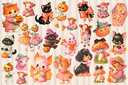 Halloween Bundle, an Object Graphic by Lilithcollageart (Thumbnail 4 of 8)