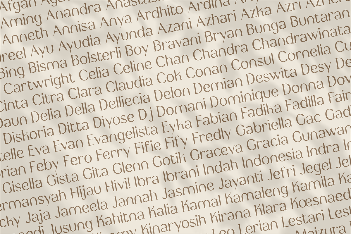 Regina Tiffany - Serif Typeface, a Serif Font by Artchitype Studio (Photo 8 of 12)