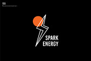 Spark Energy logo, a Branding & Logo Template by blends.studio (Thumbnail 4 of 4)