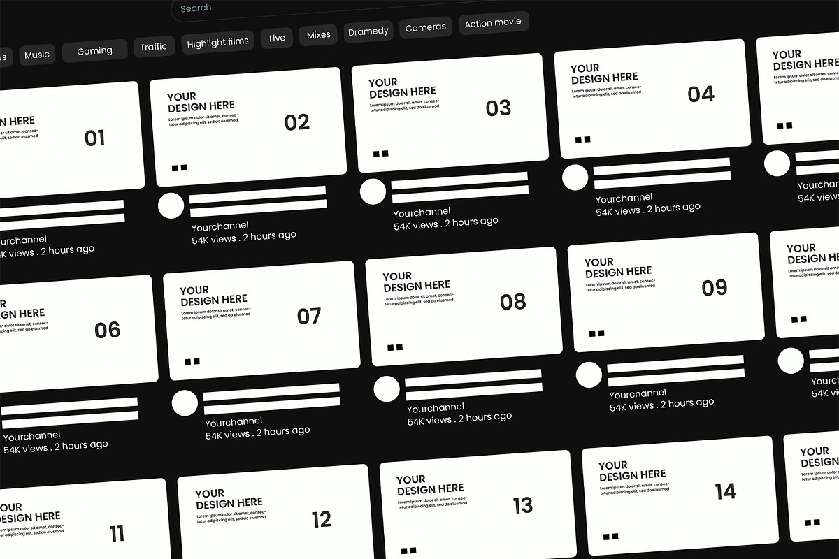Youtube Thumbnail, a Product Mockup by graphypix (Photo 1 of 3)