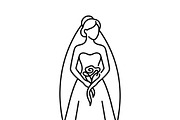 41 Wedding Event Icon Pack, an Outline Icon by adenpinkstore (Thumbnail 11 of 17)