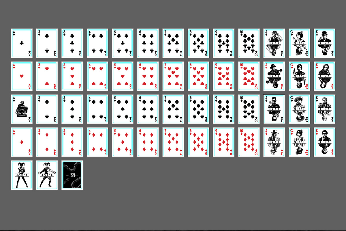 Art Deco Playing Cards Biz in a Box, a Branding & Logo Template by vatesdesign (Photo 9 of 10)