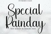 Special Rainday, a Handwritten Font by FreshTypeINK (Thumbnail 1 of 8)