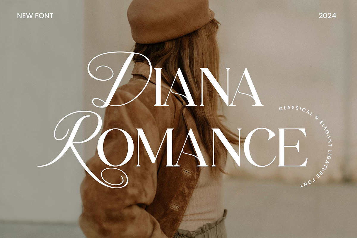 Diana Romance Classical Serif Font, a Serif Font by UICreative (Photo 1 of 13)
