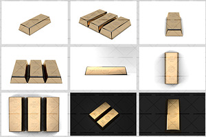 Gold Bar - Mockups