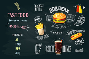 Fastfood Vector Pack