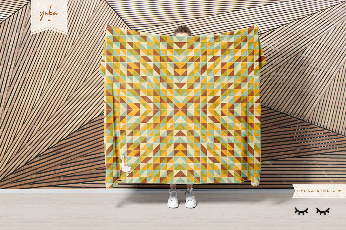 Mosaic Patterns, a Pattern Graphic by Yuka Baby (Photo 8 of 8)