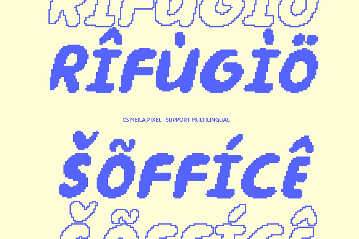 CS Meila Pixel, a Handwritten Font by Craft Supply Co. (Photo 7 of 8)
