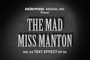 Old Movie Title Text Effect