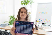 School Timetable for Space Lovers, a Print Template by Soulprint Mercury (Thumbnail 2 of 2)