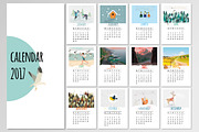 Illustrated Calendar 2017 | Vector, an Animal Illustration by Artem Vorotnikov (Thumbnail 2 of 6)