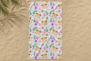 SUMMER SUPPORT FRIENDS Patterns, a Seasonal Illustration by FaliushViktoriaArtist (Thumbnail 10 of 11)