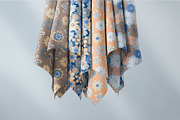 Trendy Retro Floral Patterns, a Pattern Graphic by Tiger and Flower (Thumbnail 17 of 20)