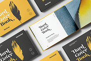 Hard Cover Horizontal Book Mock-up, an Advertising Mockup by zippypixelstudio (Thumbnail 9 of 14)