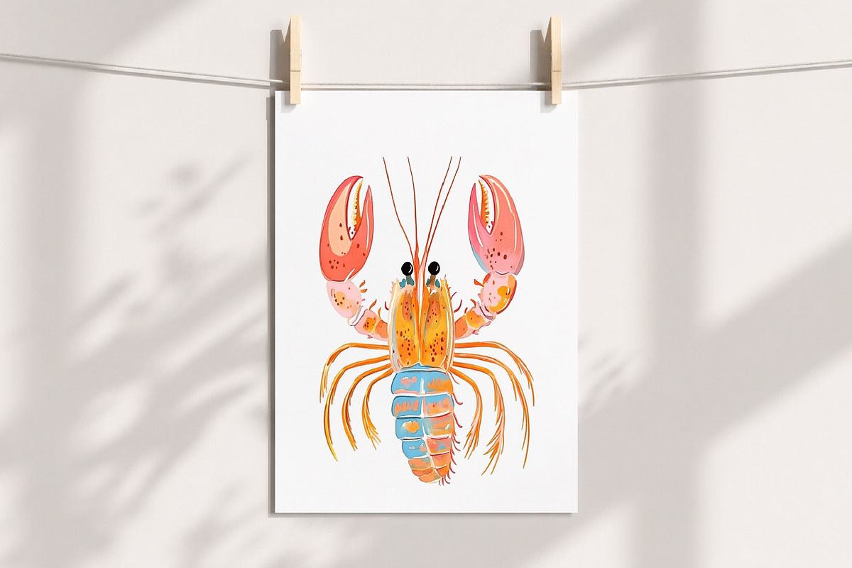 Seashell Illustration Clipart Set, an Illustration by Libby Wishes (Photo 6 of 8)