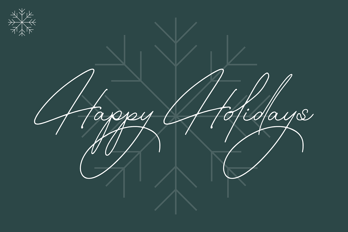 The Handwritten Watermark Script, a Script Font by Jeremy Vessey
