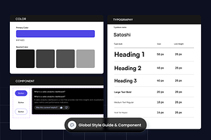 Sales Analytics Landing Page