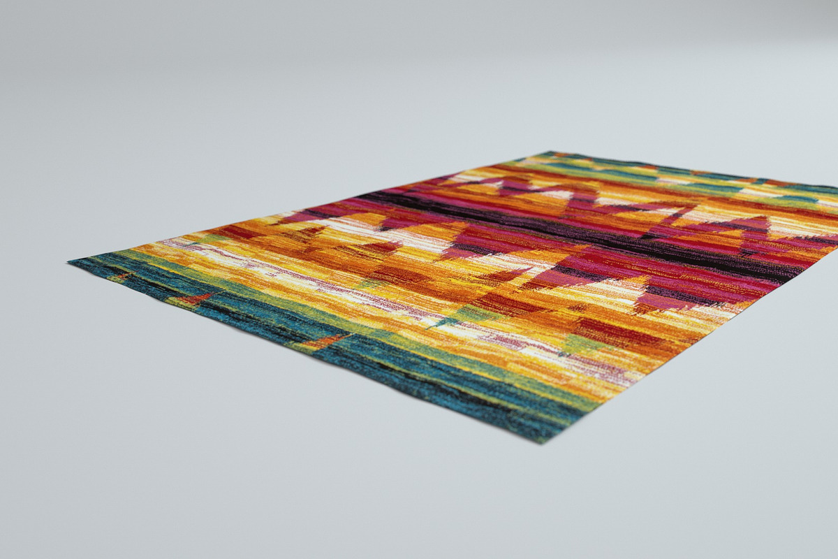 4 Colorful Rugs, a Furniture 3D Model by 3DTreatment (Photo 1 of 10)