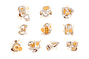 Ecommerce Icon Doodle Style Vol 2, an Object Graphic by SLAB! Design (Thumbnail 2 of 3)