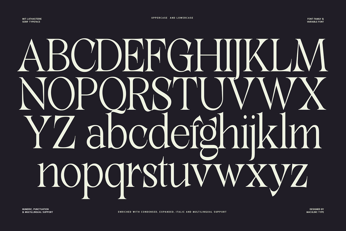 MIT Lathasterie, a Serif Font by Maculinc Type (Photo 13 of 15)