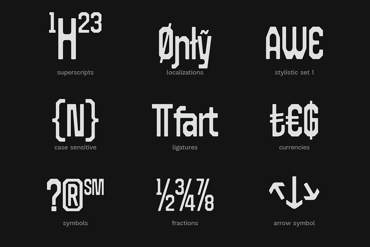 403 Code Fuzz, a Sans Serif Font by 403 Type Foundry (Photo 13 of 18)