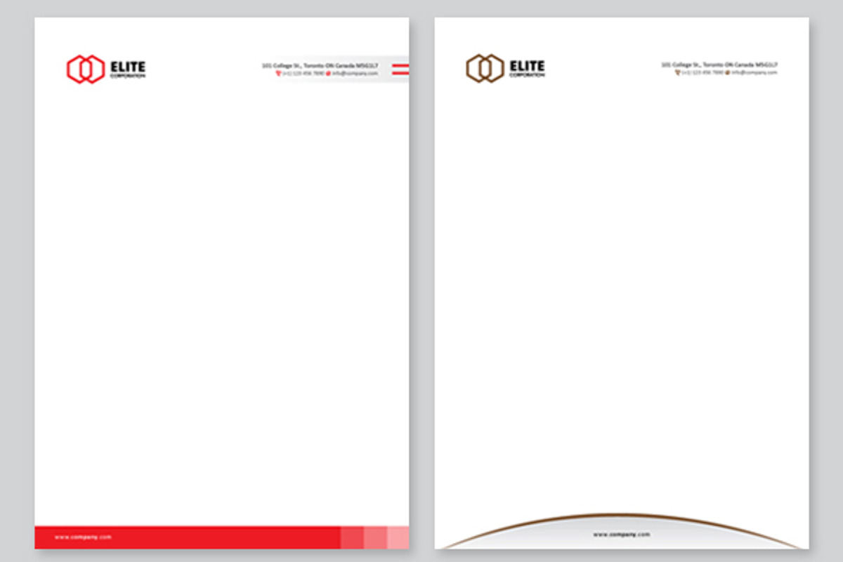 Letterhead MS Word DOCX, a Stationery Template by Design'sTRIBE (Photo 5 of 5)