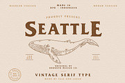 Seattle, a Sans Serif Font by Burnoth Design Co. (Thumbnail 1 of 11)