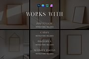 Frame Mockup Bundle - Neutral & Warm, a Household Mockup by The White Space Co. (Thumbnail 9 of 9)