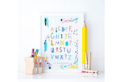 Paper CUT Alphabet, an Education Illustration by Lera Efremova (Thumbnail 5 of 7)