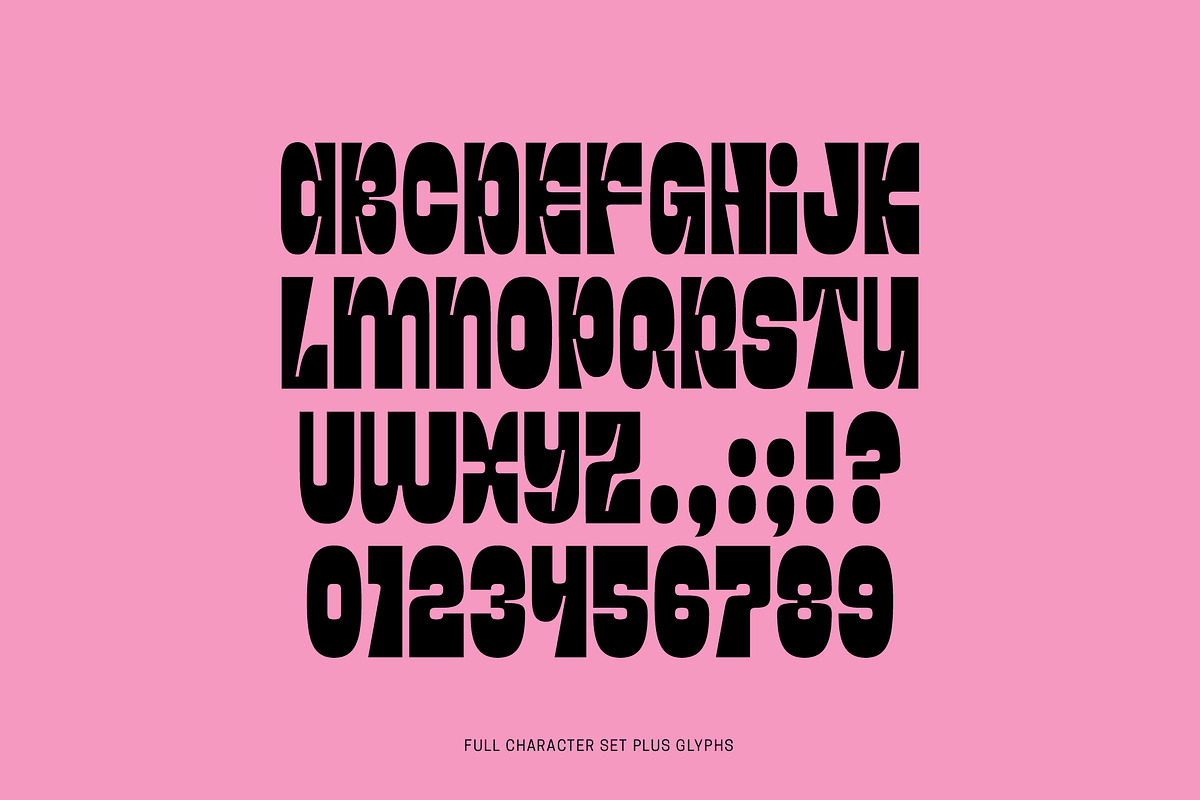 Bedrock Display Font preview 5