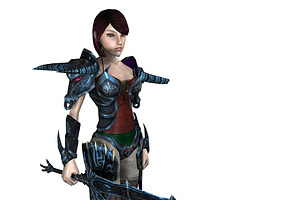 3DFoin - Female Warrior