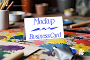 Business Card Mockup Set, a Books & Magazine Mockup by DOBE Studio (Thumbnail 4 of 6)