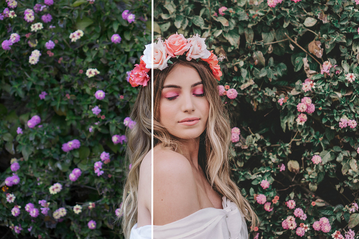 Mobile Lightroom Presets ROSE preview 2