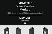 Isometric Scene Creator Mockup, a Books & Magazine Mockup by IsometricWorld (Thumbnail 34 of 47)