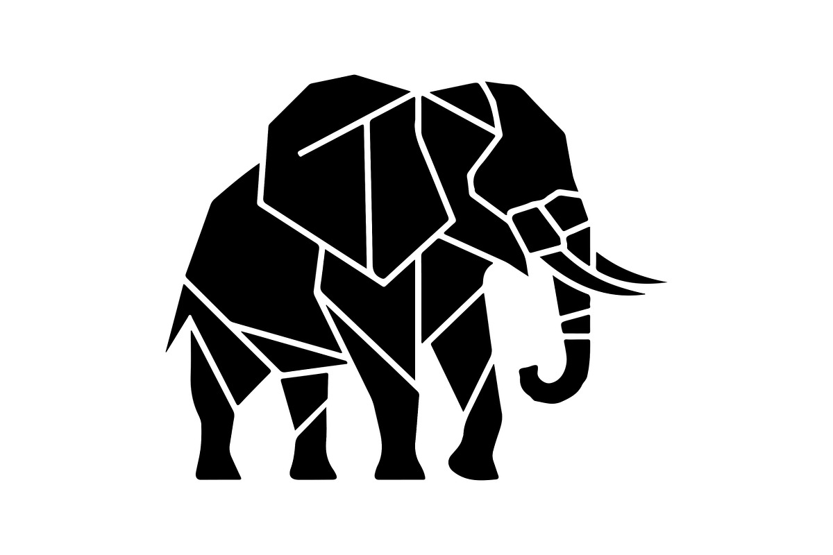 Elephant Vector Elements Bundle, an Animal Illustration by balal (Photo 16 of 18)