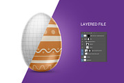 Easter egg mockup., a Product Mockup by ShooShooShop (Thumbnail 2 of 4)