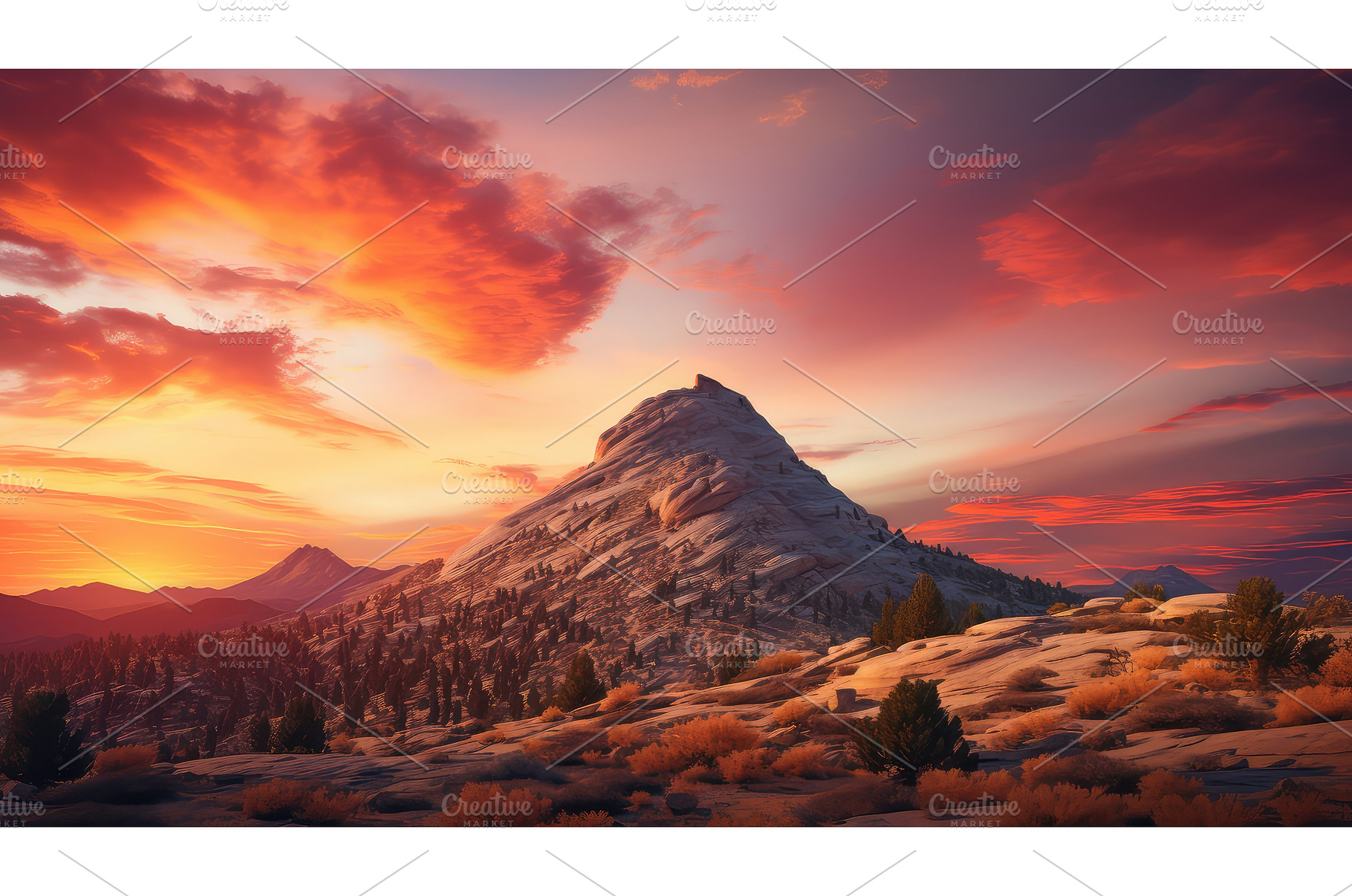 peak dome mountains landscape ai, a Background Photo by pikepicture