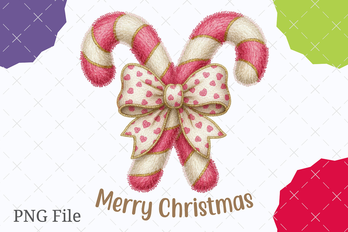 Latch Hook Yarn Faux Candycane Chris, an Illustration by designcity5 (Photo 1 of 4)