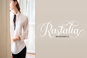 September Rain Script, a Script Font by Strong.co (Thumbnail 4 of 8)