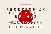 Shinobi Japanese Font Style, a Sans Serif Font by Vadovastd (Thumbnail 2 of 7)