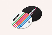 Multipurpose Circle Business CardsV1, a Business Card Template by Sargatal (Thumbnail 3 of 4)