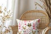 Boho Pillow Mockups bundle PSD, a Household Mockup by GraphicVil (Thumbnail 6 of 9)