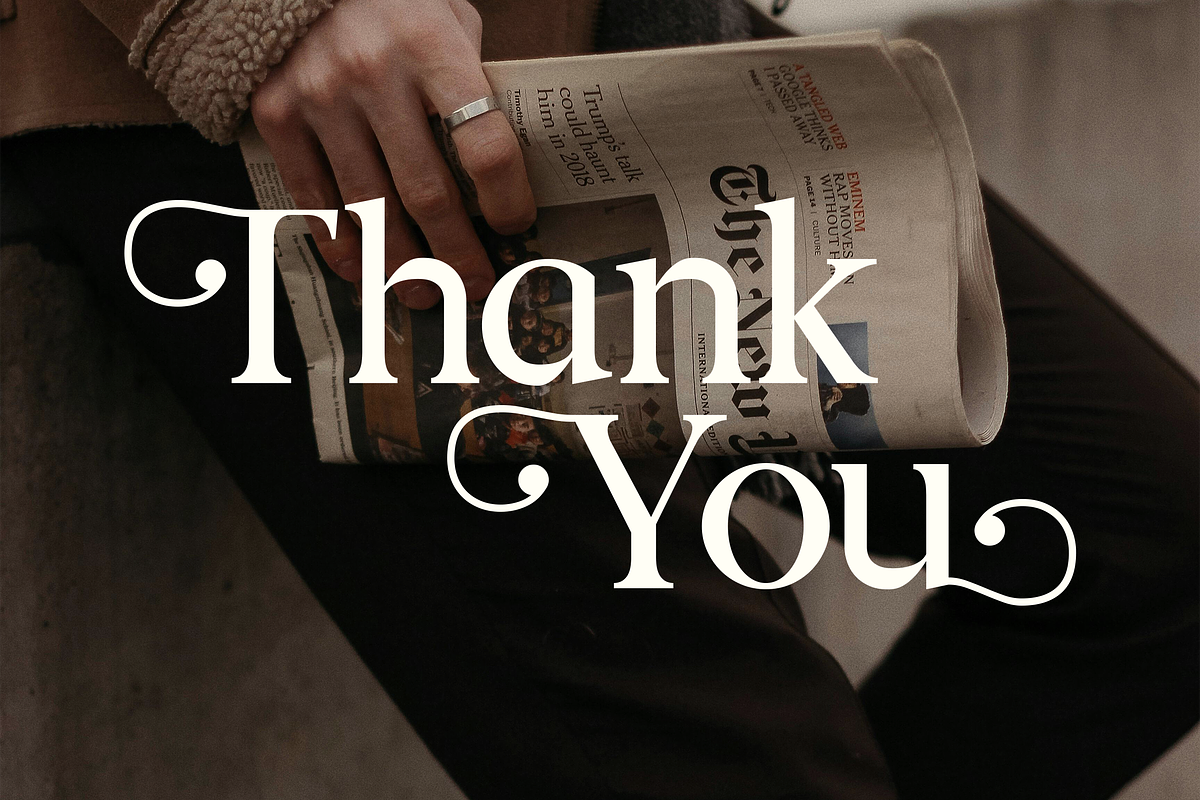 Vihaura - Decorative Serif Typeface, a Serif Font by Graphue (Photo 9 of 9)