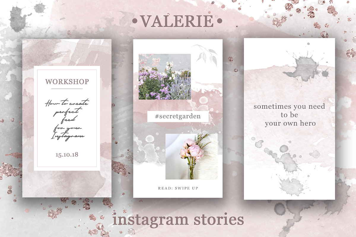 Animated Stories Valerie, a Social Media Template by Bang Bang Bureau (Photo 3 of 10)