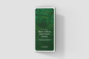 Ecology Brochure Tri-Fold Template, a Brochure Template by artbart (Thumbnail 2 of 9)