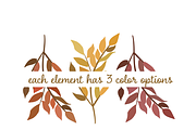 Fall Foliage - Autumn Greenery, an Illustration by Kelly Jane Creative (Thumbnail 2 of 5)