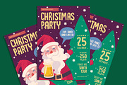 Christmas Party Flyer, a Flyer Template by AdamHasan (Thumbnail 2 of 3)