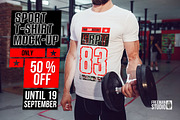 Sport T-Shirt Mock-Up, a Shirt Mockup by Freeman Studio (Thumbnail 1 of 14)